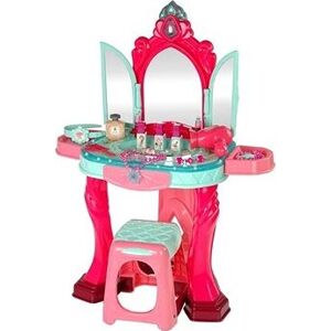 SHUMEE Kozmetická súprava toaletný stolík so zrkadlom Light Sound Jewelry Pink