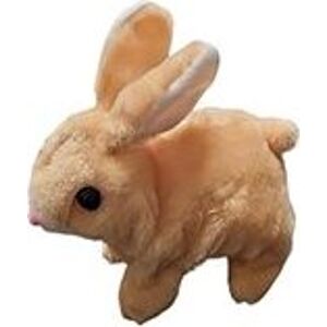 Leventi Interaktívny plyšový králik, hnedý