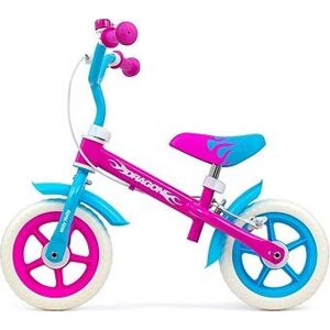 Milly Mally Detské odrážadlo bicykel Dragon s brzdou Candy