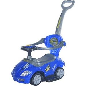 Detské odrážadlo s vodiacou tyčou 3 v 1 Mega Car modré