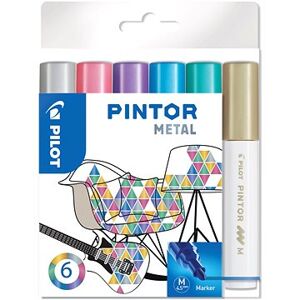 PILOT Pintor F Metal, akrylový, metalické farby