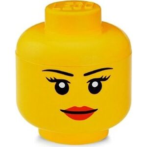 LEGO úložná hlava (veľkosť S) – dievča