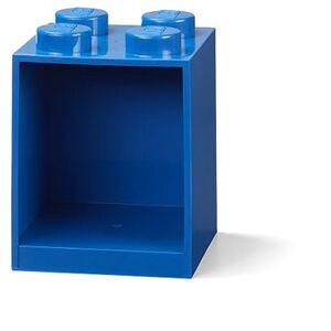 LEGO Brick 4 závesná polica - modrá