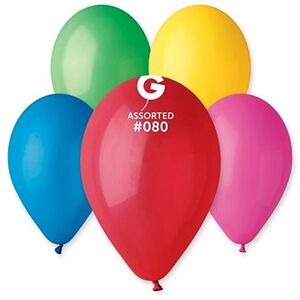 Nafukovacie balóniky, 26 cm, mix farieb, 100 ks