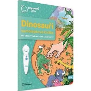 Kúzelné čítanie Samolepková knižka Dinosaury