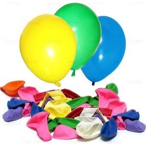 Balóniky pastelové 25 ks v bal., 23 cm