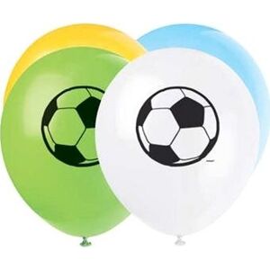 Balóniky latexové futbal 30 cm, 8 ks