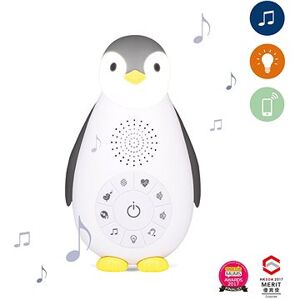 ZAZU – Tučniak ZOE sivý – musicbox s bezdrôtovým reproduktorom