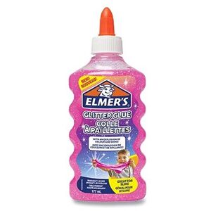 Lepidlo Elmer's Glitter Glue 177 ml, ružové
