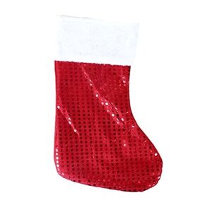 Vianočná pančucha s flitrami – Santa Claus – 40 cm – Vianoce