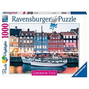 Ravensburger 167395 Škandinávia Kodaň, Dánsko 1000 dielikov