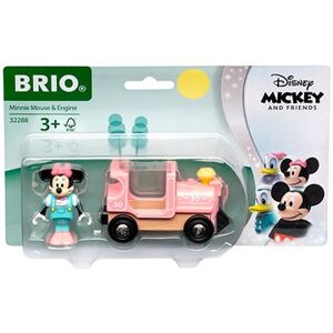 Brio World 32288 Disney and Friends - Lokomotíva Myšky Minnie