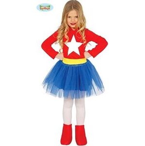 Detský Kostým Supergirl – Superdievča – veľkosť 3 – 4 roky