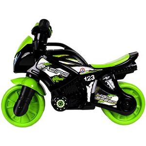 Odrážadlo motorka zeleno-čierna