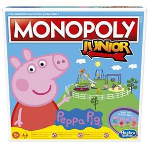 Monopoly Junior Prasiatko Peppa CZ SK