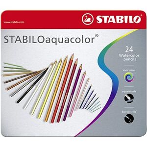 STABILOaquacolor 24 ks kovové puzdro
