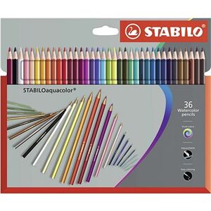 STABILOaquacolor 36 ks kartónové puzdro Premium