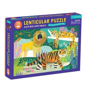 Magické puzzle – Veľké a malé mačky (75 ks)