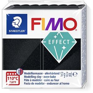 FIMO efekt čierna perleťová 57 g