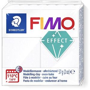 FIMO effect 8020 biela s trblietkami