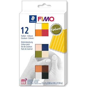 FIMO soft sada 12 farieb 25 g NATURAL