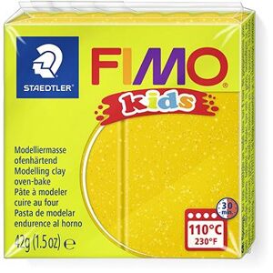 FIMO kids 8030 42 g zlatá s trblietkami