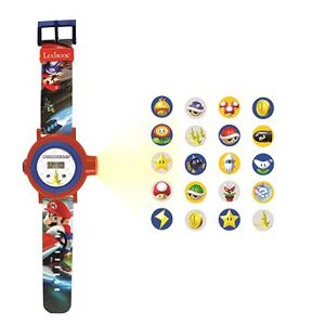 Lexibook Mario Kart Digitálne projekčné hodinky s 20 obrázkami na premietanie