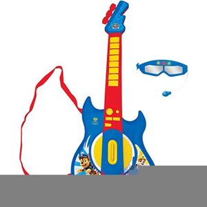 Lexibook Labková patrola Elektronická svietiaca gitara s mikrofónom v tvare okuliarov