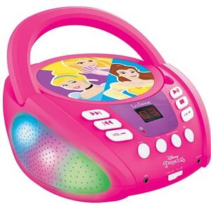 Lexibook Disney Princess Bluetooth CD prehrávač so svetlami