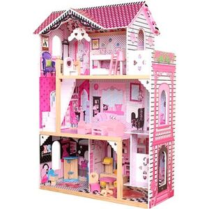 Domček pre bábiky drevený 82 × 33 × 118 cm