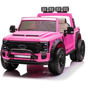 Elektrické autíčko Ford Super Duty 24 V, ružové