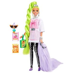 Barbie Extra – Neónovo-zelené vlasy
