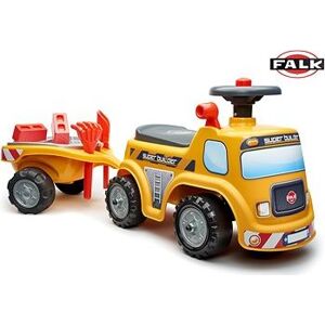 Falk Odrážadlo Super Builder s hračkami do piesku