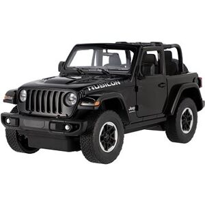 Teddies Auto RC Jeep Wrangler Rubicon čierne 2,4 GHz