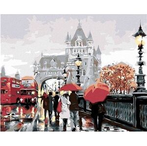Maľovanie podľa čísel - Prechádzka v Tower Bridge (Richard Macneil)