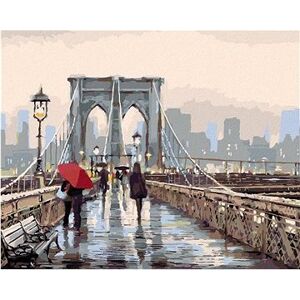 Maľovanie podľa čísel - Precházka na Brooklyn Bridge (Richard Macneil)