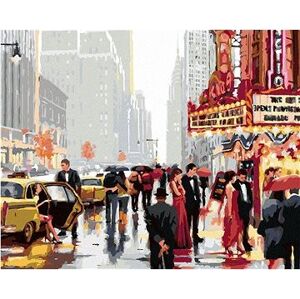 Maľovanie podľa čísel – Divadlo v New Yorku (Richard Macneil)