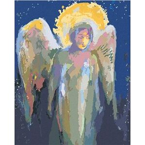 Maľovanie podľa čísel – Vianočný anjel II