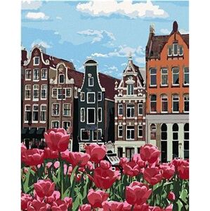 Maľovanie podľa čísel - Tulipány v Amsterdame II