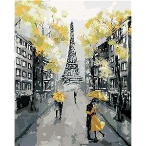 Maľovanie podľa čísel – Žltý Paríž
