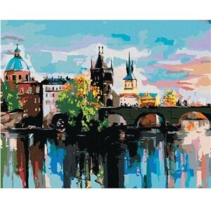 Maľovanie podľa čísel – Farebný Karlov most