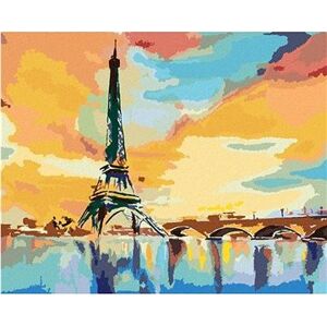 Maľovanie podľa čísel – Eiffelova veža a most