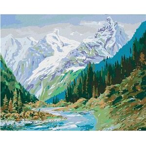 Maľovanie podľa čísel – Hory na Kaukaze