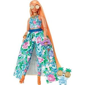 Barbie Extra Módna Bábika – Kvetinový Look