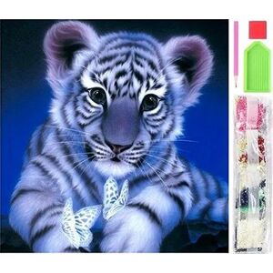 Foxter diamantové maľovanie 5D, tiger