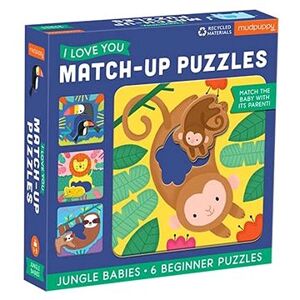 Match-Up Puzzle – Mláďatá z džungle