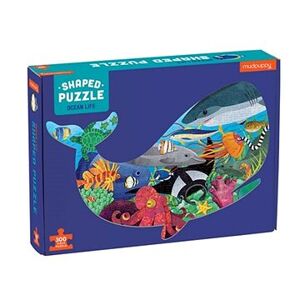 Tvarované puzzle – Život v oceáne (300 ks)