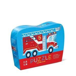 Mini puzzle – Hasičské auto (12 ks)