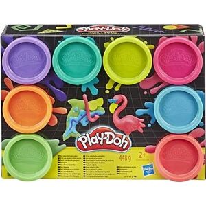 Play-Doh Balenie 8 ks téglikov neónovej farby
