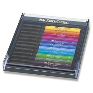 Faber-Castell Pitt Artist Pen Brush, 12 farieb